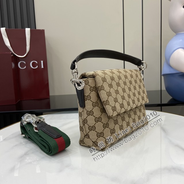 Gucci專櫃古馳2025春夏系列最新款男士手袋手提肩背包 jh2912型號：821617